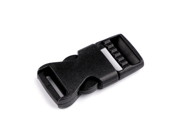 15mm Steckschnallen für Gurtband - Strapazierfähige Klickverschlüsse aus Kunststoff für Riemen, Rucksäcke und DIY-Armbänder
