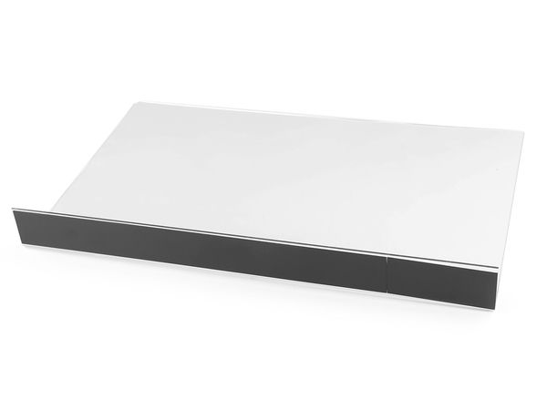 Magnetischer Regalteiler & Organizer für Metallregale, 49x30 cm - Transparent