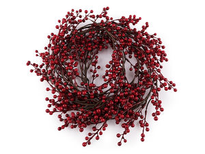 Künstliche Girlande mit Mini-Vogelbeeren
