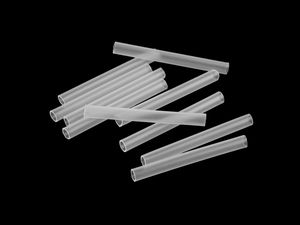Premium-Bügelverbinder für Kunststoffverstärkung (Ø 4,25 mm) - Transparentes Element für Bademode & Dessous