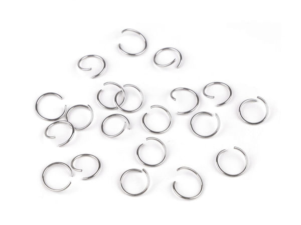 Premium Edelstahl-Spaltringe (Ø 12 mm) für die Schmuckherstellung und Bastelarbeiten