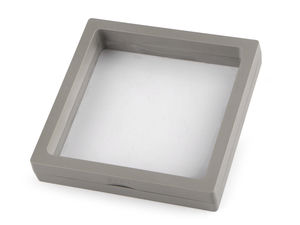 Präsentationsbox mit transparenter Folie zur Warenpräsentation und Geschenkverpackung 11x11 cm