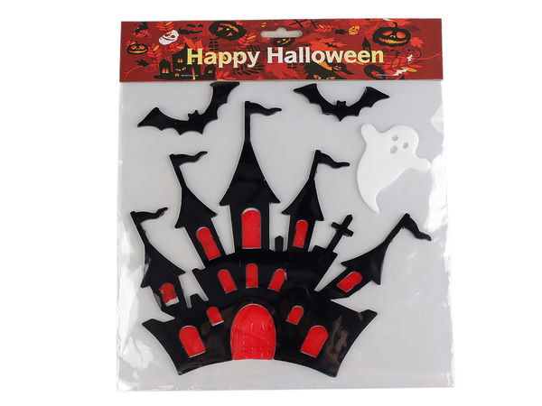 Wiederverwendbare Halloween-Gel-Fenstersticker - Sortierte festliche Glasdekorationen