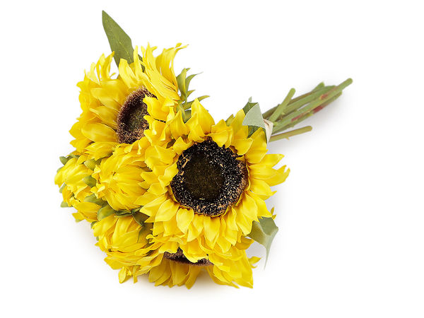 Künstliches Sonnenblumenbund