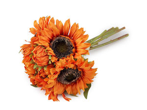 Künstliches Sonnenblumenbund