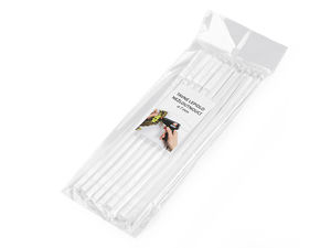 Premium transparente Heißklebestifte (7mm x 20cm) – Klarer, schnelltrocknender, vergilbungsfreier Bastelkleber