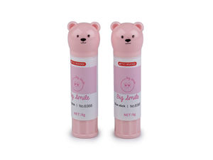 Big Smile Klebestifte (9g) - Hochwertiger ungiftiger auswaschbarer Papierkleber, verschiedene Farben, 24 Stück im Thekendisplay