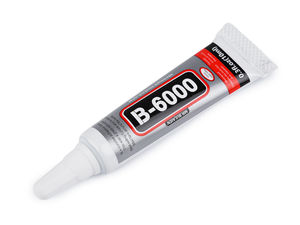 B-6000 Mehrzweck-Präzisionskleber für Schmuck & Bastelarbeiten - Transparenter Klebstoff, 10ml