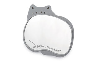 Kosmetikspiegel mit Ständer, Katze