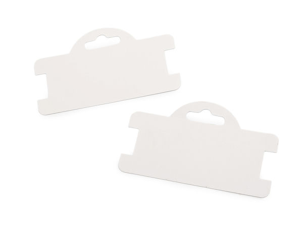 Papierkarte für Armbänder zum Aufhängen 9,5x5,5 cm