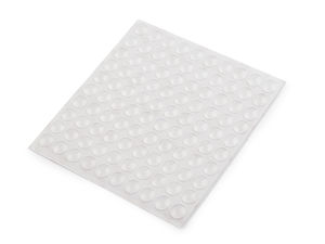 Selbstklebende Silikon-Antirutschpads 100 Stk. Ø 10 mm