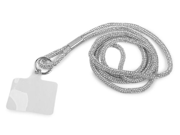 Premium Strass Handy-Handgelenkschlaufe - Universelle Handschlaufe, Schlüsselanhänger & Taschenanhänger mit sicherem Einleger