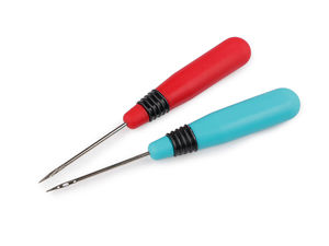 Professionelle Lederahle & Stechahle (12,5 cm) - Robustes Werkzeug für Näharbeiten, Sattlerei & DIY-Projekte