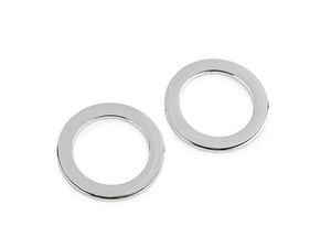 Edelstahlring für Bademode, Kleider und Accessoires Ø 45 mm; 52 mm flach
