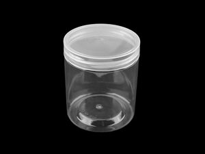 Durchsichtige Aufbewahrungsröhre aus Kunststoff mit Schraubdeckel (7,4 cm Durchmesser) – Transparente Organizer-Box für Basteln, Nähen & Kurzwaren