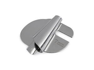 Saum- und Kantenführungsapparat für Industrienähmaschinen - Ausführung Nickel