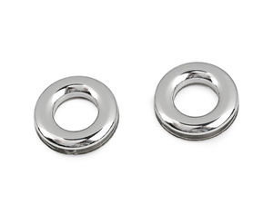 Premium 15 mm Metall-Schraubösen für Handtaschen und Lederarbeiten - Rostfreie Ösen