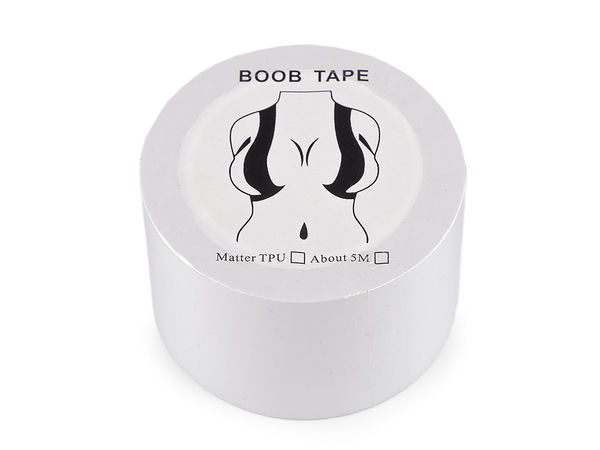 Selbstklebendes transparentes Brust-Tape (3,8 cm Breite) – Unsichtbares wasserfestes Body-Tape für Bademode, Lingerie & trägerlose Kleidung