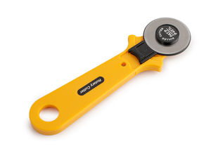 Premium 45mm Rollschneider mit einziehbarer Klinge für Stoffe, Quilten & Näharbeiten