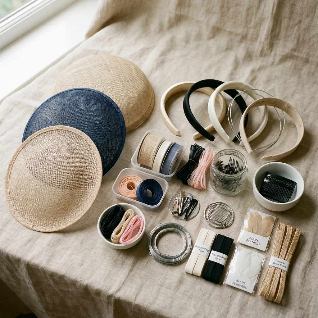 Hat Bases & Ribbons
